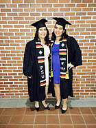 Twins Stephanie and Geovanna Hernandez graduated from Florida State University with Bachelor of Science degrees in sociology, with minors in social work and math respectively.