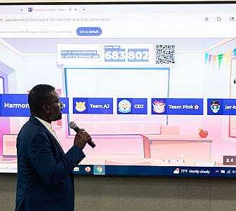 Webber Charles speaking about ACT and SAT.