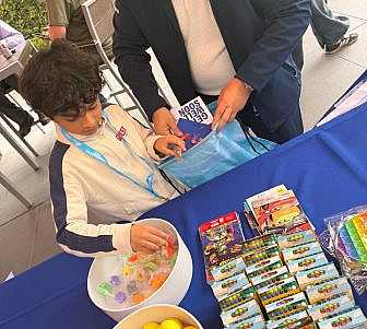 Care packages for children in the hospital.