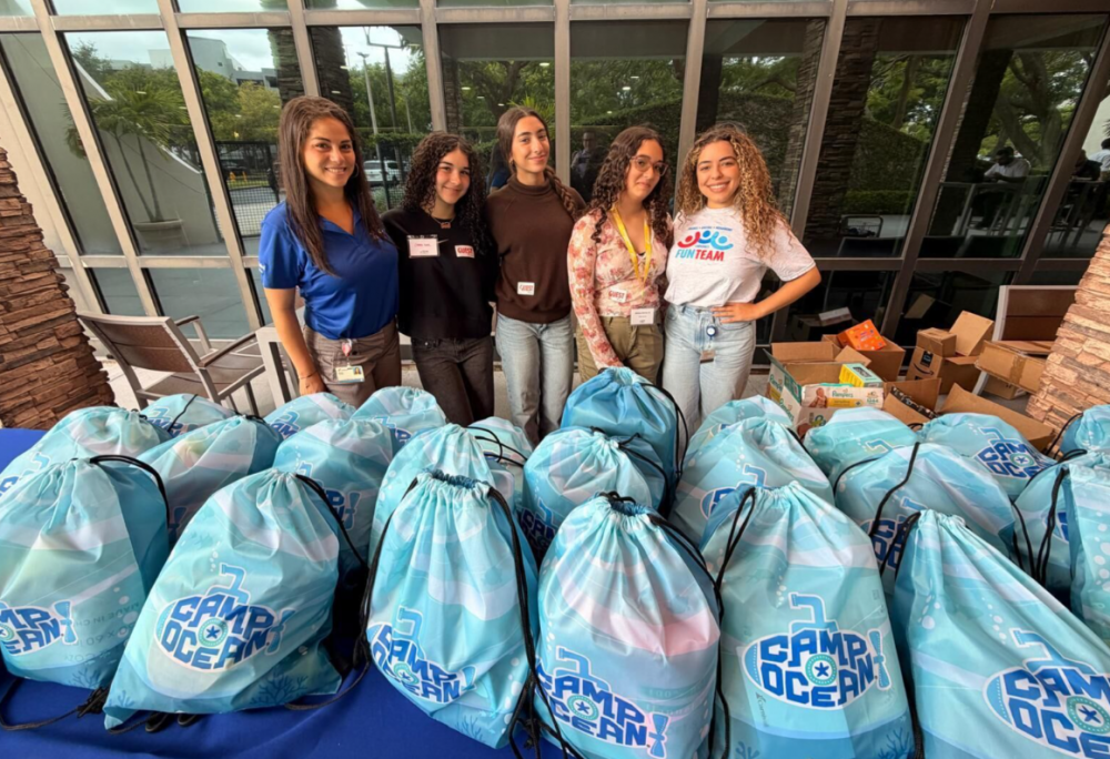 Care packages for children in the hospital.