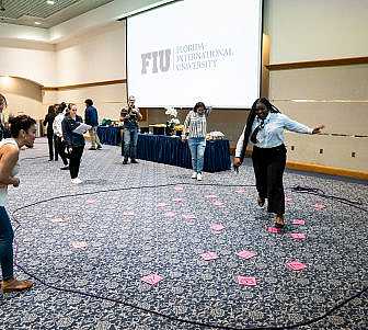 Visit to FIU, games